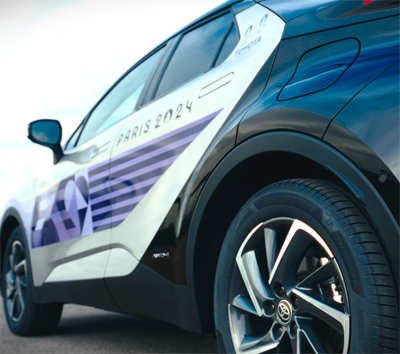 Bridgestone contributes to Paris 2024 as the official tire of the Olympic and Paralympic Games